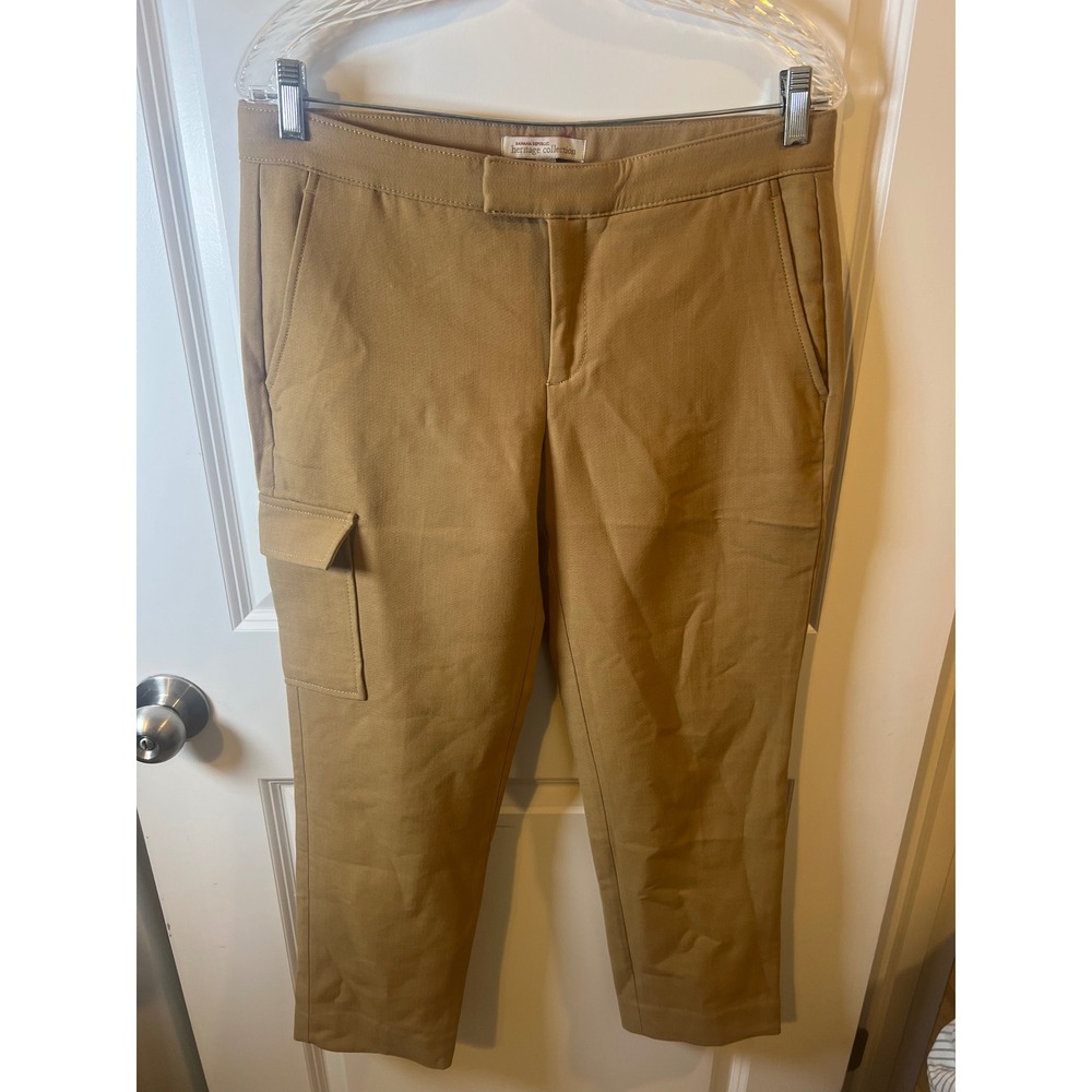 Banana Republic Women Cargo Pants Heritage Collection Tan Size 6
